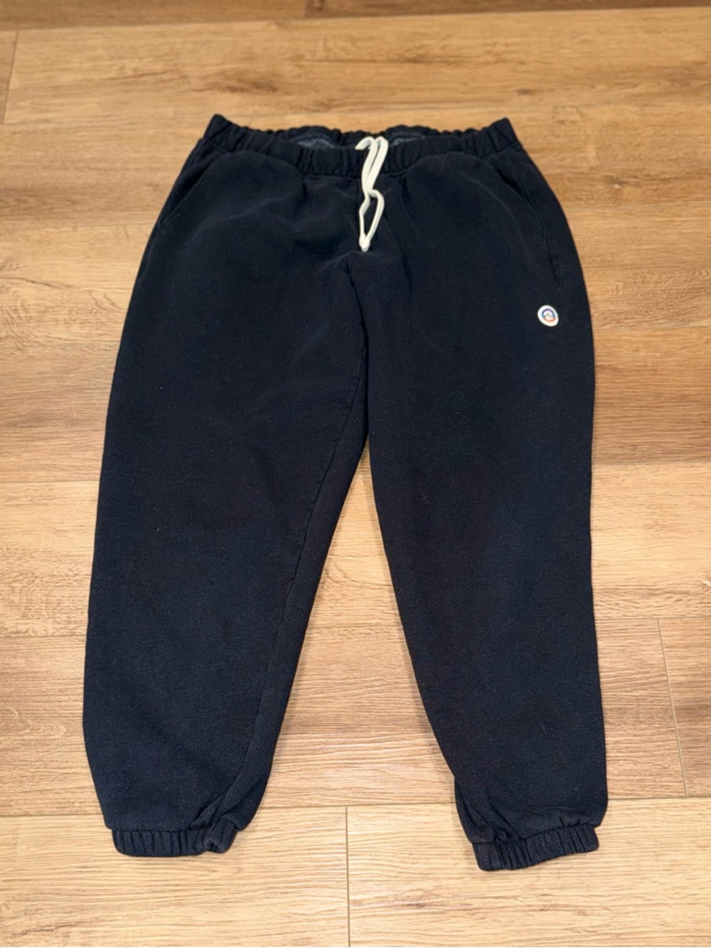 Patagonia Sweatpants Drawstring Size L Black Thick Casual Comfy Joggers Pockets